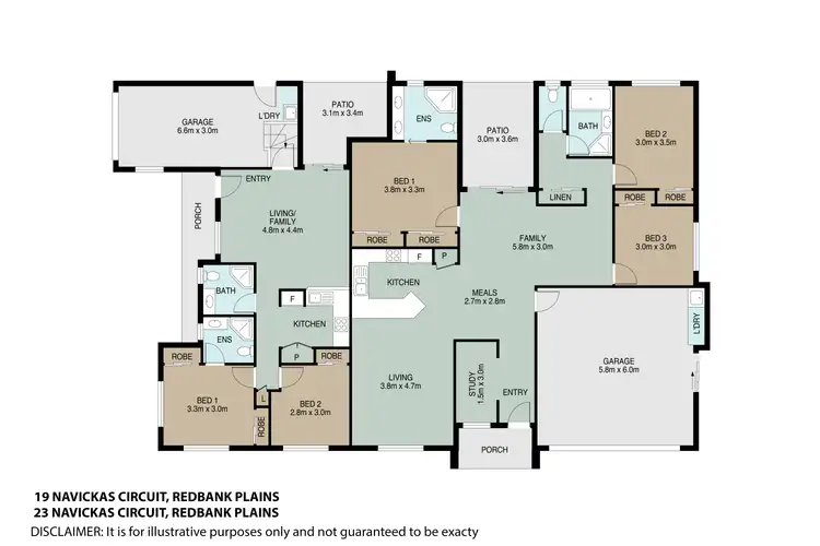Main view of Homely semi-detached listing, 23 Navickas Circuit, Redbank Plains QLD 4301