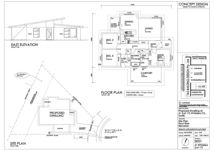Second view of Homely land listing, LOT 17, Stage 5 Whitelea Court, Sorell TAS 7172
