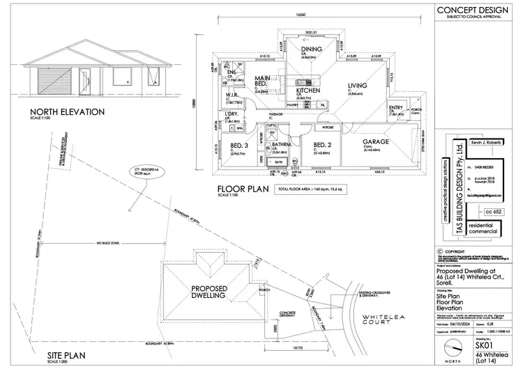 Second view of Homely land listing, LOT 14, Stage 5 Whitelea Court, Sorell TAS 7172