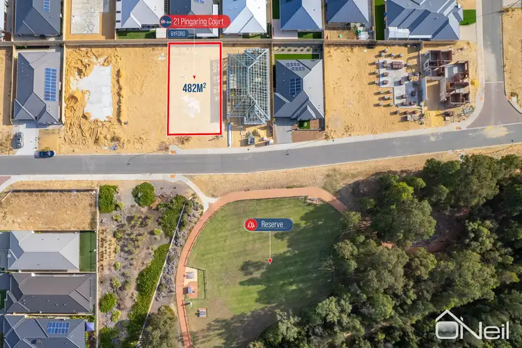 Second view of Homely land listing, 21 Pingaring Court, Byford WA 6122