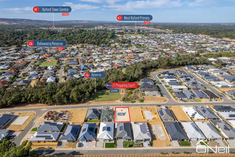 Seventh view of Homely land listing, 21 Pingaring Court, Byford WA 6122