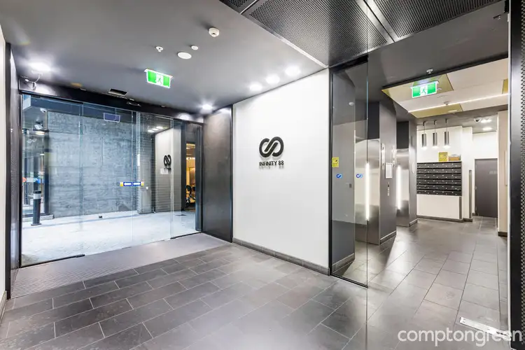 Third view of Homely studio listing, 1402/243 Franklin Street, Melbourne VIC 3000