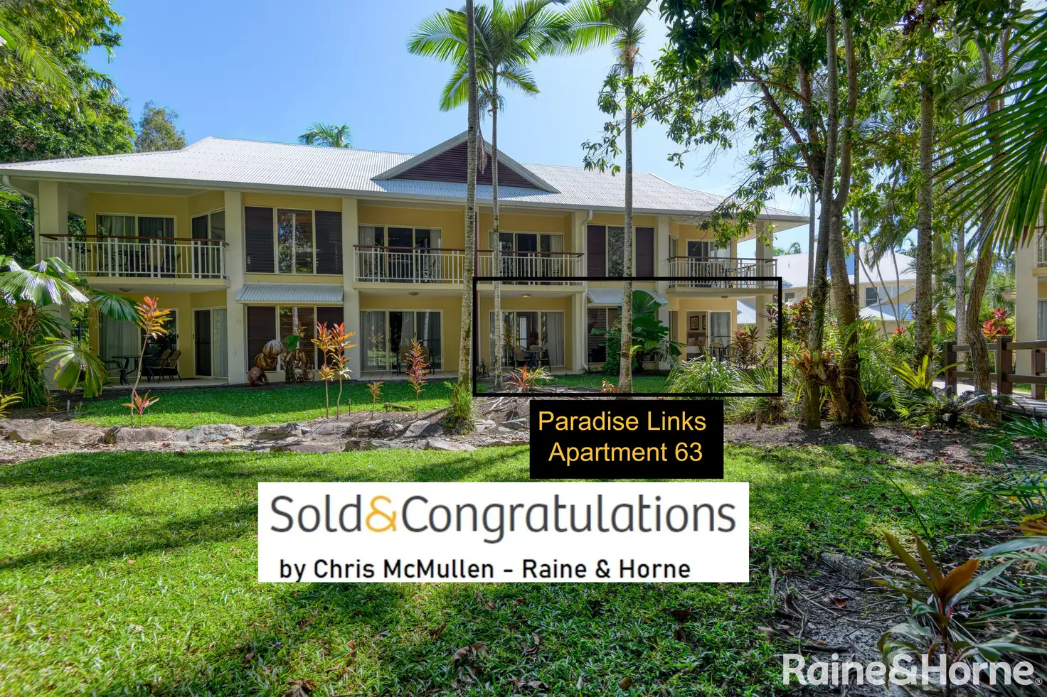 Main view of Homely unit listing, 63/24-70 Nautilus Street (PARADISE LINKS), Craiglie QLD 4877