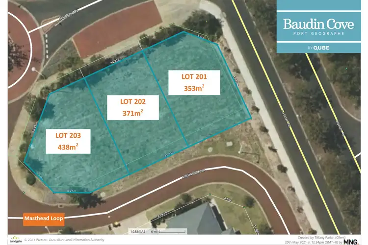 Fourth view of Homely land listing, Lot 202 Masthead Loop, Baudin Cove, Geographe WA 6280