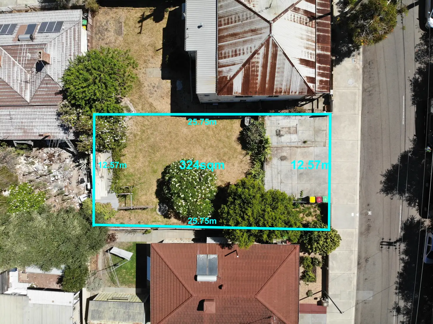 Main view of Homely land listing, 24 Thompson Road, North Fremantle WA 6159