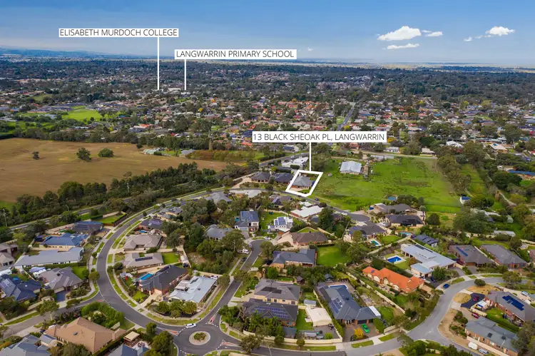 Main view of Homely house listing, 13 Black Sheoak Place, Langwarrin VIC 3910