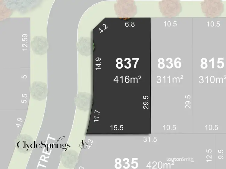 LOT 837 Hardys Road, Clyde North VIC 3978