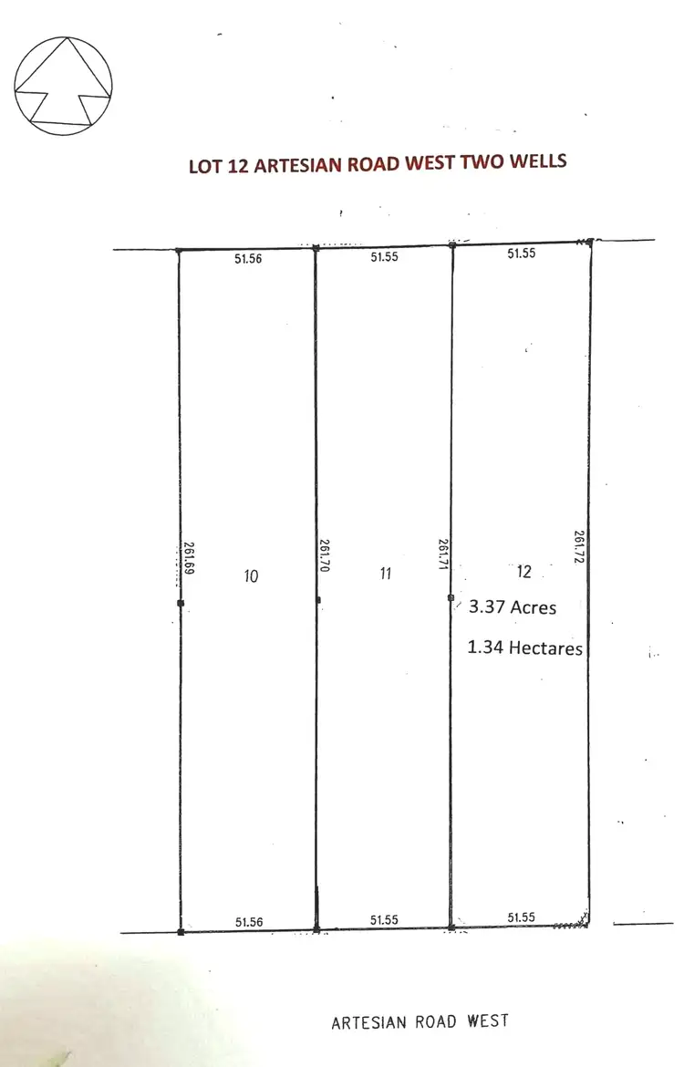 Fifth view of Homely land listing, LOT 11 Artesian Road West, Two Wells SA 5501