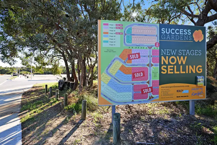 Fifth view of Homely land listing, LOT 302, 33 Yellowstone Grove, Success WA 6164