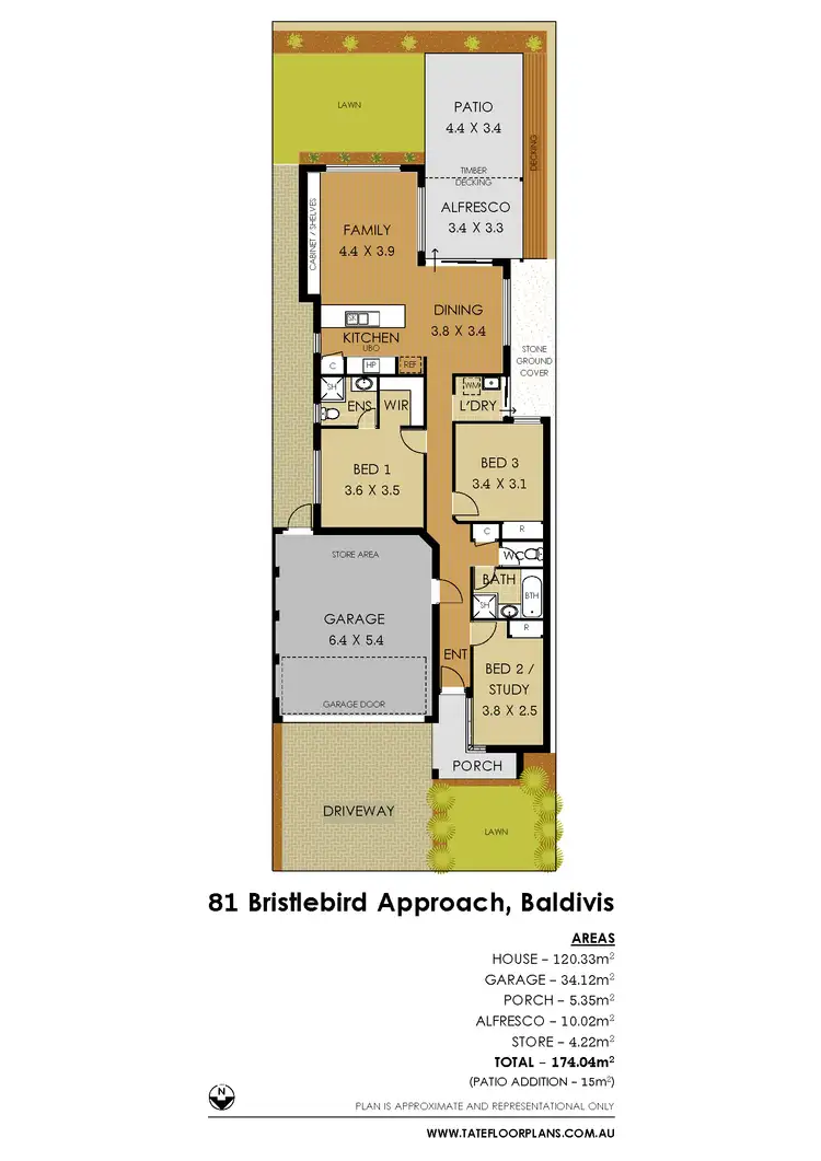 Second view of Homely house listing, 81 Bristlebird Approach, Baldivis WA 6171