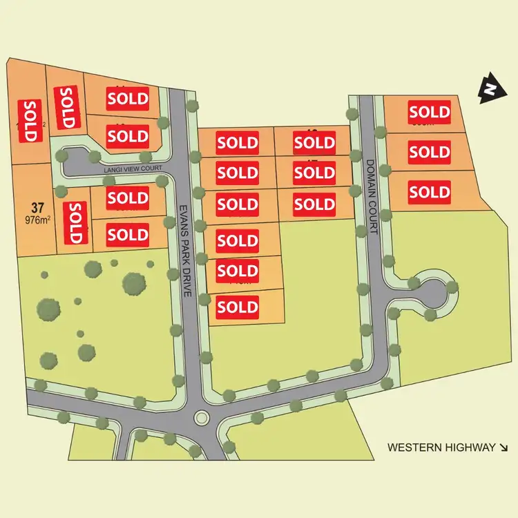 Main view of Homely land listing, Lots 35-70 Evans Park Estate, Ararat VIC 3377