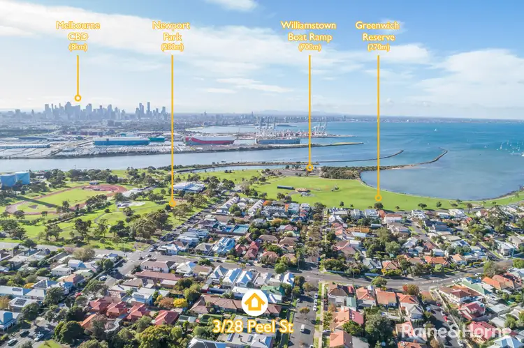 Second view of Homely unit listing, 3/28 Peel St, Newport VIC 3015