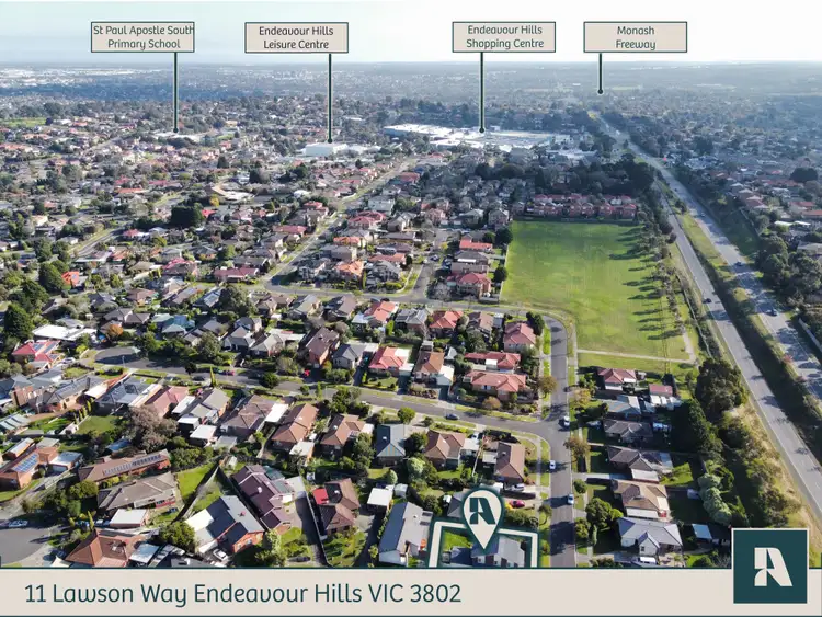 Second view of Homely house listing, 11 Lawson Way, Endeavour Hills VIC 3802
