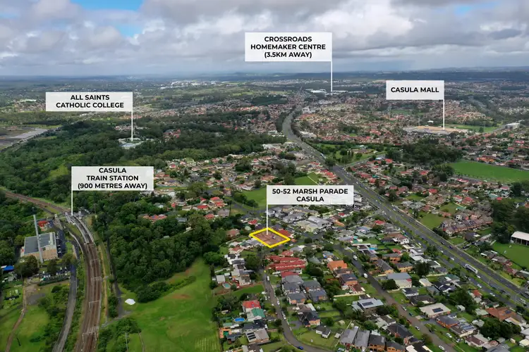 Second view of Homely townhouse listing, 1/50-52 Marsh Parade, Casula NSW 2170