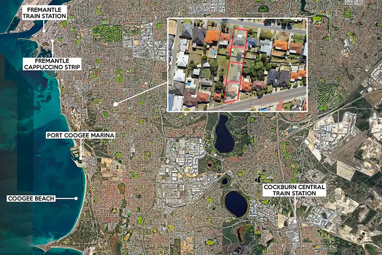 Second view of Homely semi-detached listing, 55 Stratton Street, Hamilton Hill WA 6163