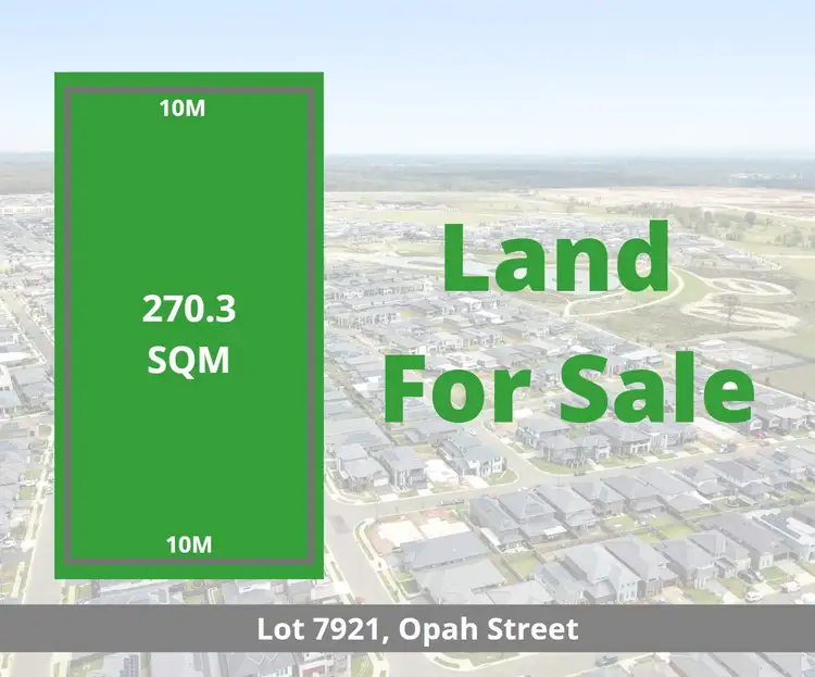 Lot 7921 Opah Street, Marsden Park NSW 2765