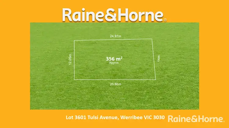 Main view of Homely land listing, Lot 3601 Tulsi Avenue, Werribee VIC 3030