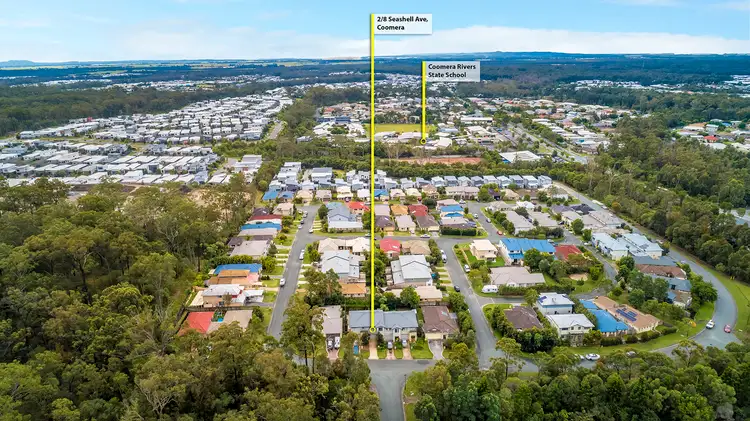 Main view of Homely unit listing, 2/8 Seashell Avenue, Coomera QLD 4209