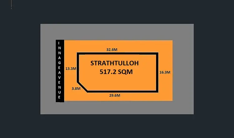 Main view of Homely land listing, 8 Innage Avenue, Strathtulloh VIC 3338