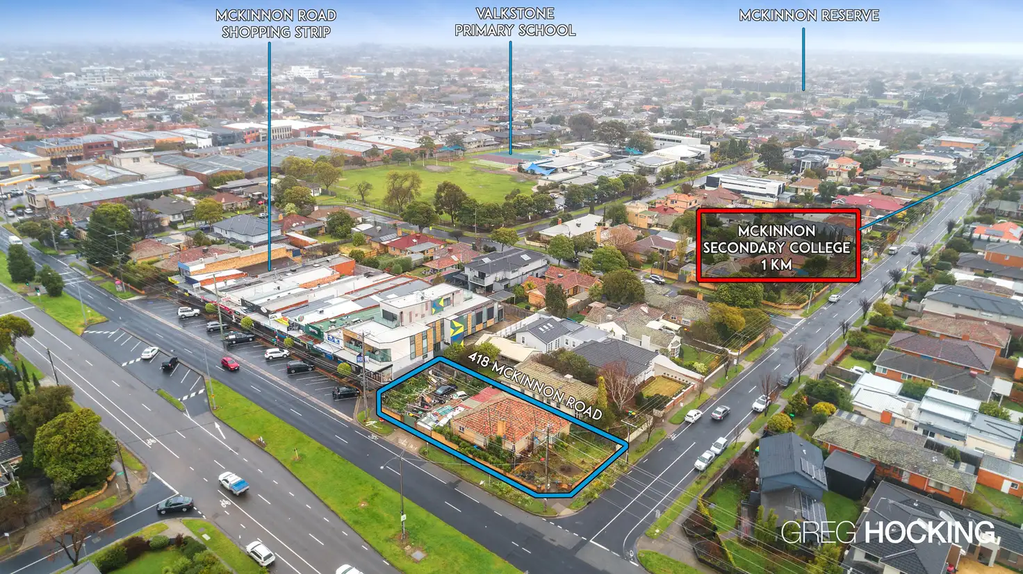 Main view of Homely house listing, 418 McKinnon Road, Bentleigh East VIC 3165