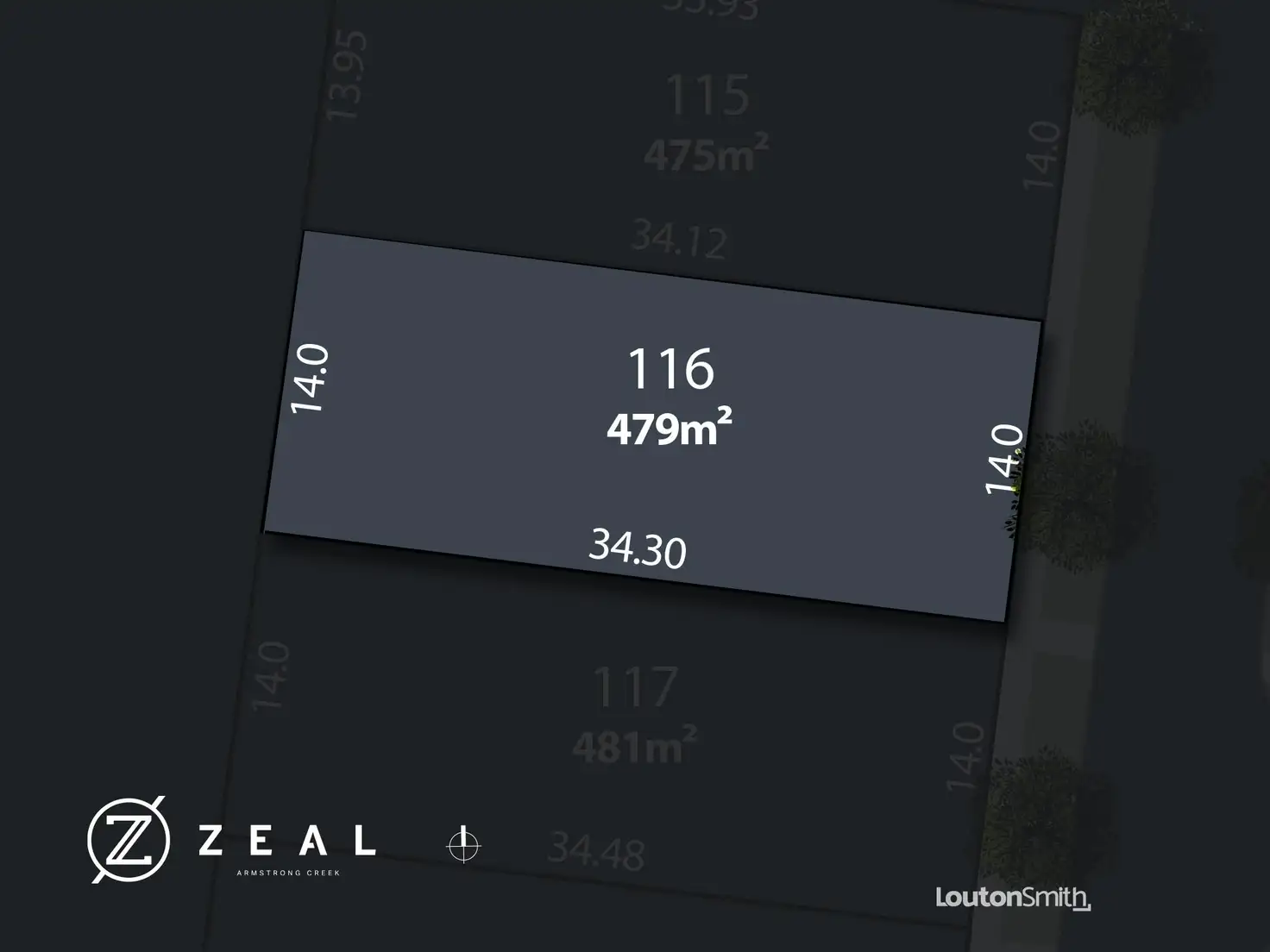 Main view of Homely land listing, LOT 116, 430 Horseshoe Bend Road, Armstrong Creek VIC 3217