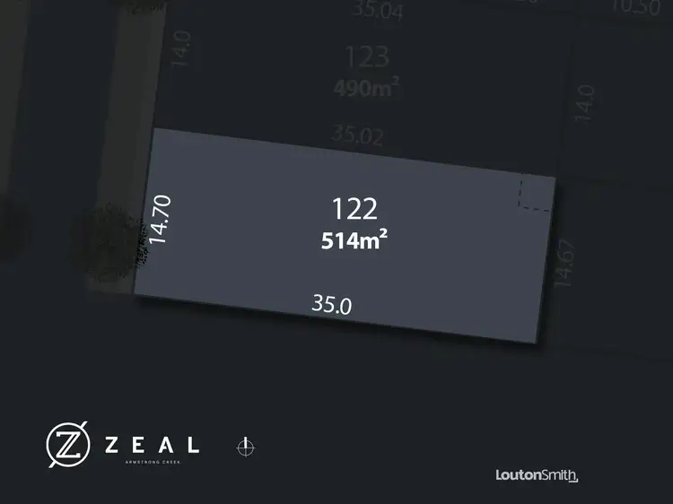 Main view of Homely land listing, LOT 122, 430 Horseshoe Bend Road, Armstrong Creek VIC 3217