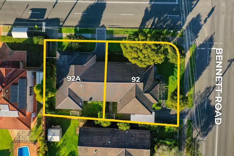 Second view of Homely semi-detached listing, 92 & 92a Bennett Road, Colyton NSW 2760