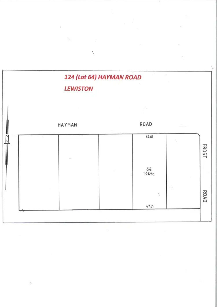 Main view of Homely land listing, 124 Hayman Road, Lewiston SA 5501