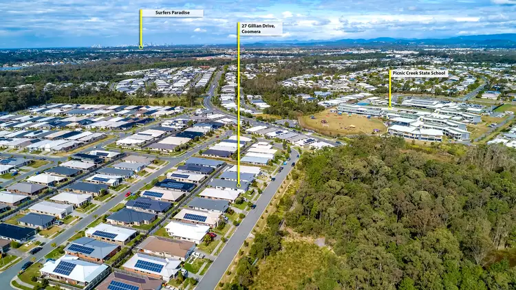 Third view of Homely house listing, 27 Gillian Drive, Coomera QLD 4209