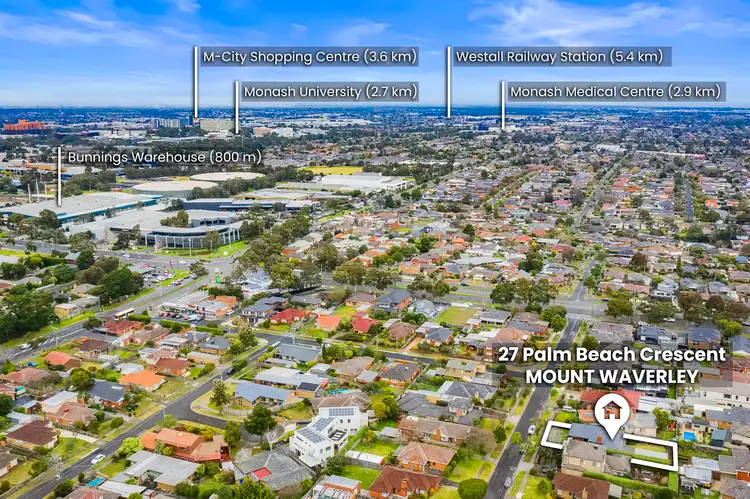 Second view of Homely house listing, 27 Palm Beach Crescent, Mount Waverley VIC 3149