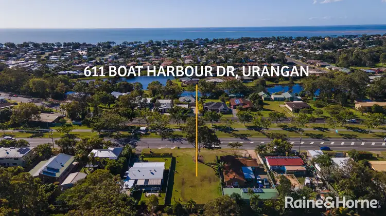 Main view of Homely land listing, 611 Boat Harbour Drive, Urangan QLD 4655