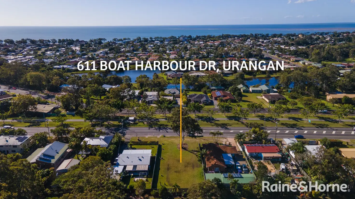 Main view of Homely land listing, 611 Boat Harbour Drive, Urangan QLD 4655