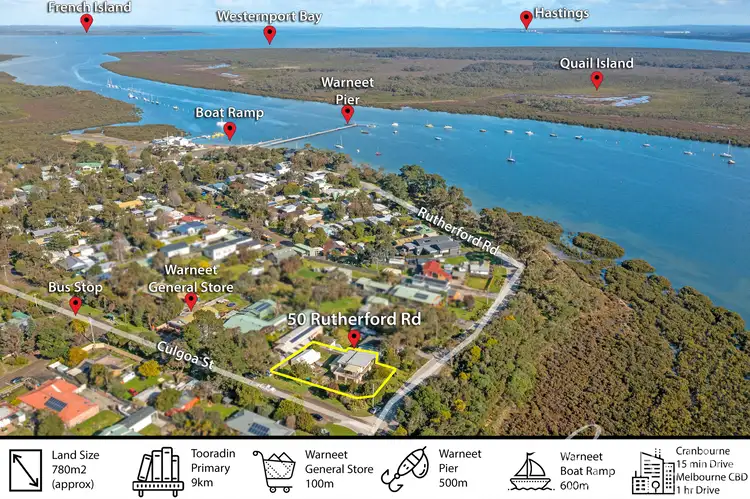50 Rutherford Parade, Warneet VIC 3980