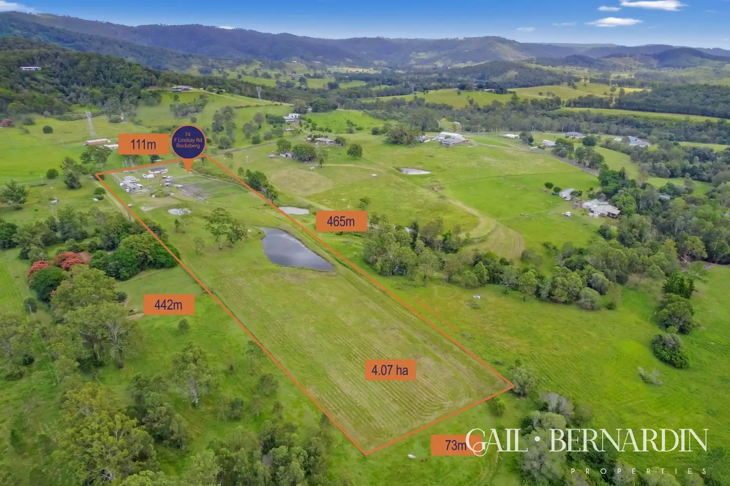 Main view of Homely rural property listing, 74-84 F Lindsay Road, Rocksberg QLD 4510
