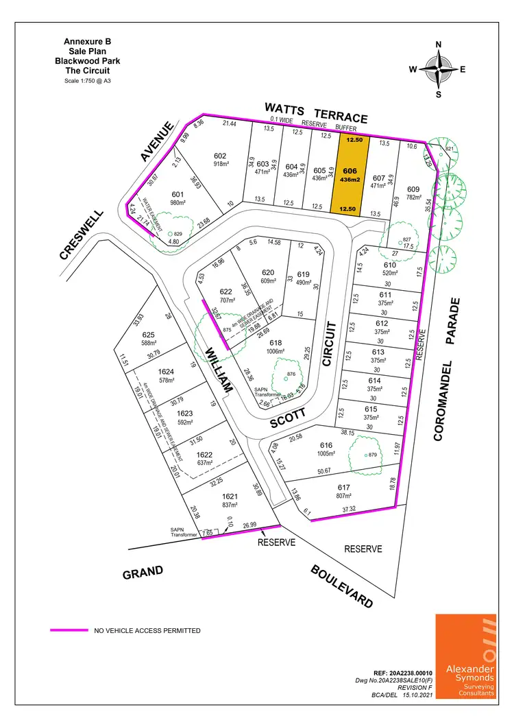 Third view of Homely land listing, Lot 606 Watts Terrace, Craigburn Farm SA 5051