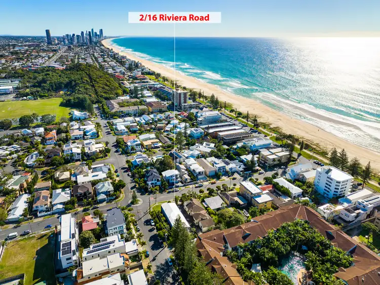 Third view of Homely unit listing, 2/16 Riviera Road, Miami QLD 4220