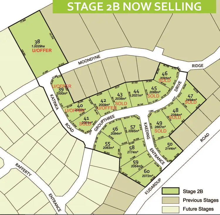 Second view of Homely land listing, LOT 44, Groupthree Drive Stage 2B, Kudardup Road, Kudardup WA 6290