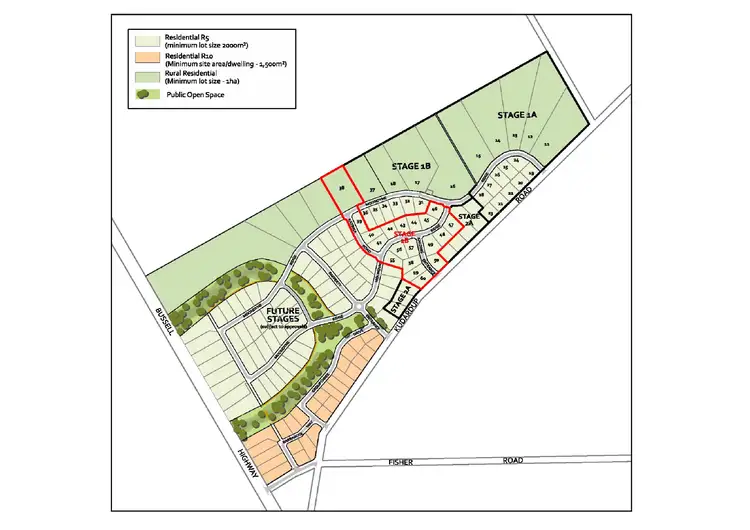 Third view of Homely land listing, LOT 59, Kaeding Entrance Stage 2B, Kudardup Road, Kudardup WA 6290