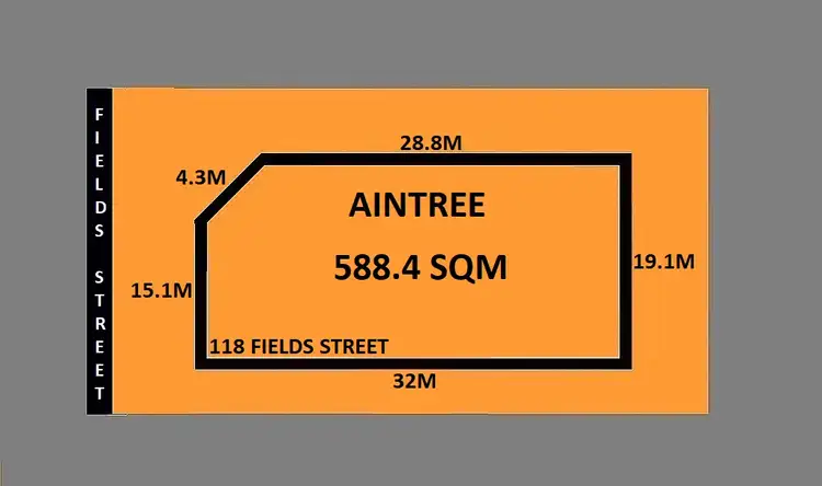 Main view of Homely land listing, 118 Fields Street, Aintree VIC 3336
