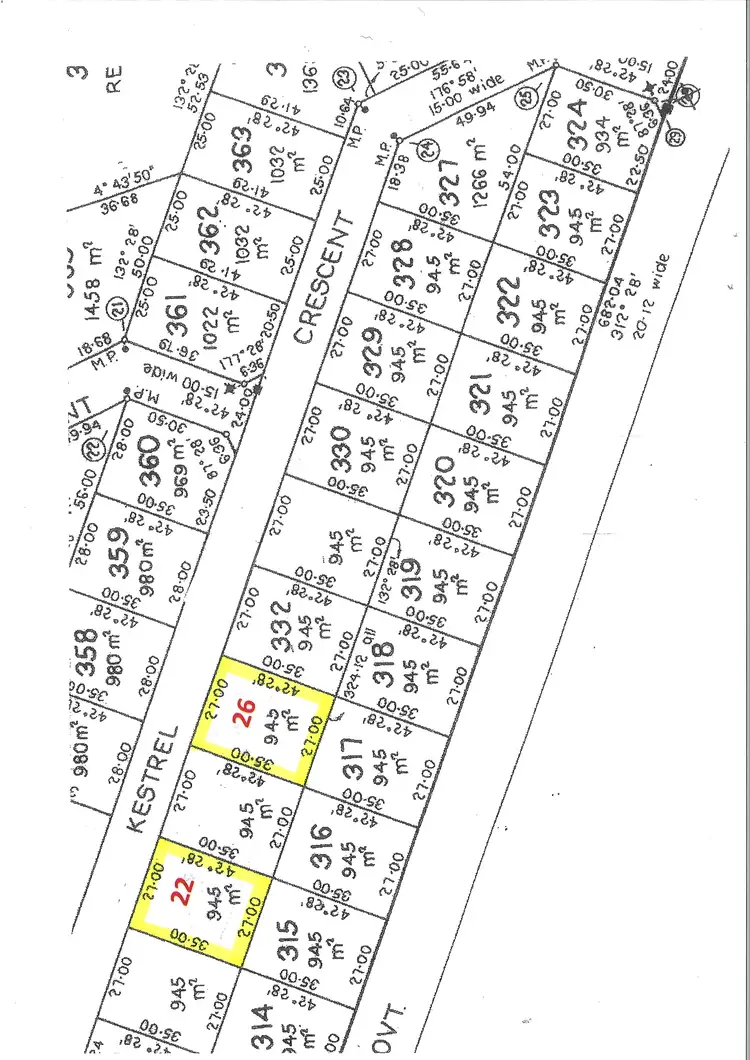 Main view of Homely land listing, 22 Kestrel Crescent, Thompson Beach SA 5501