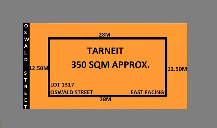 Main view of Homely land listing, Lot 1317 Oswald Street, Tarneit VIC 3029