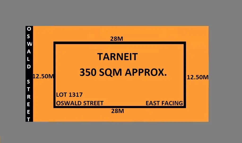 Main view of Homely land listing, Lot 1317 Oswald Street, Tarneit VIC 3029