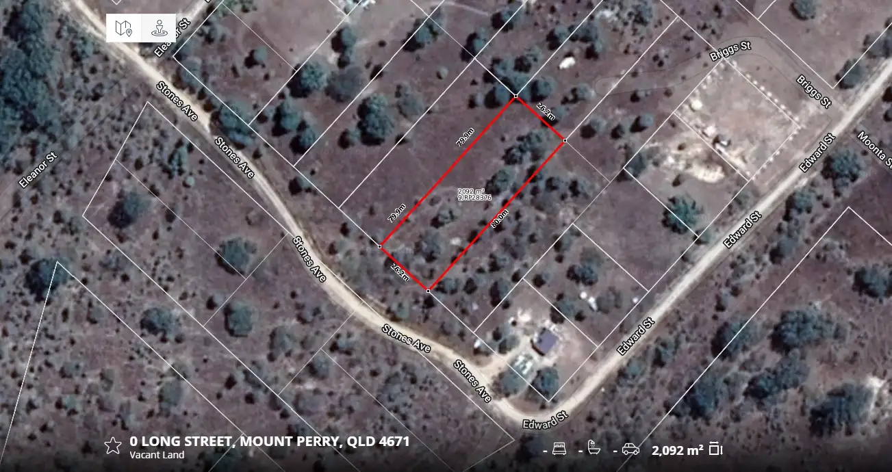 Main view of Homely land listing, 9 Long Street, Mount Perry QLD 4671