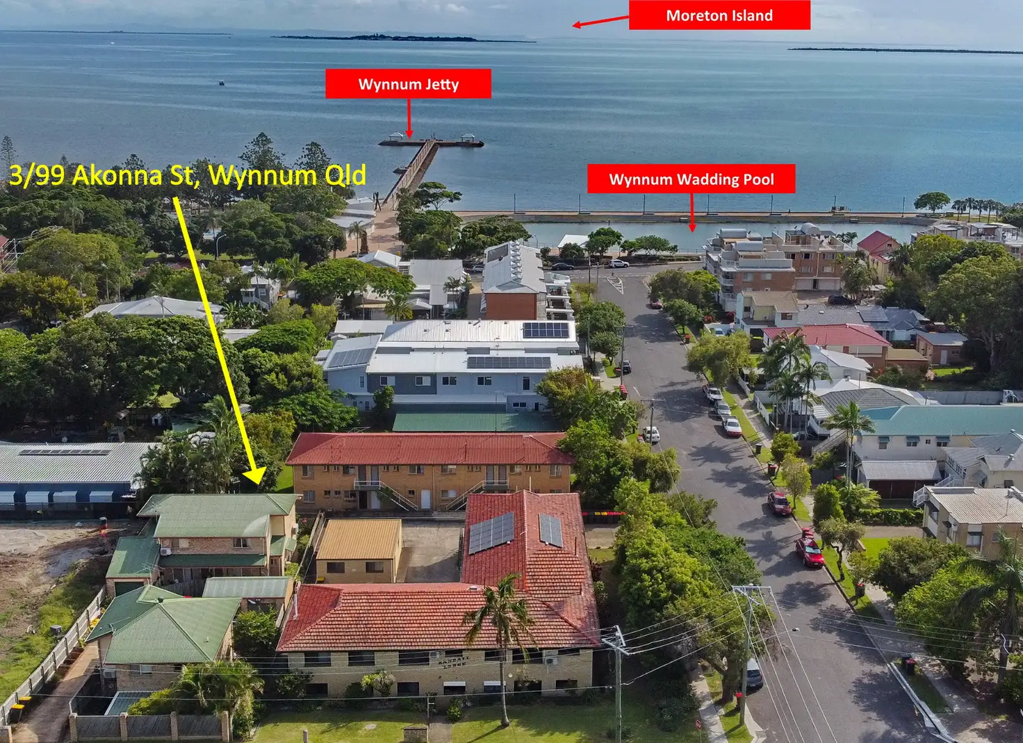 Main view of Homely townhouse listing, 3/99 Akonna Street, Wynnum QLD 4178