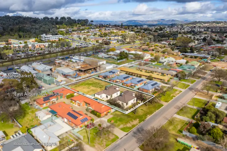Main view of Homely block of units listing, 1 & 2/213 Cadell Street, East Albury NSW 2640