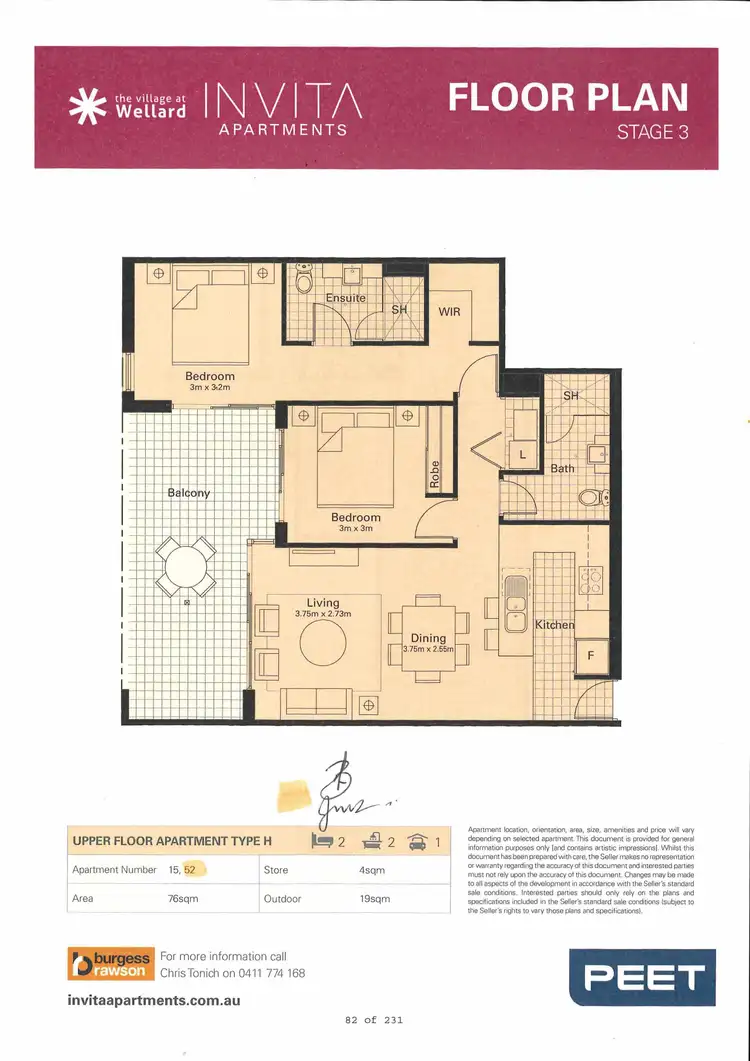 Second view of Homely apartment listing, 219/50 Pimlico Crescent, Wellard WA 6170