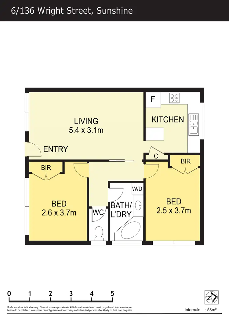 Seventh view of Homely unit listing, 6/136 Wright Street, Sunshine VIC 3020