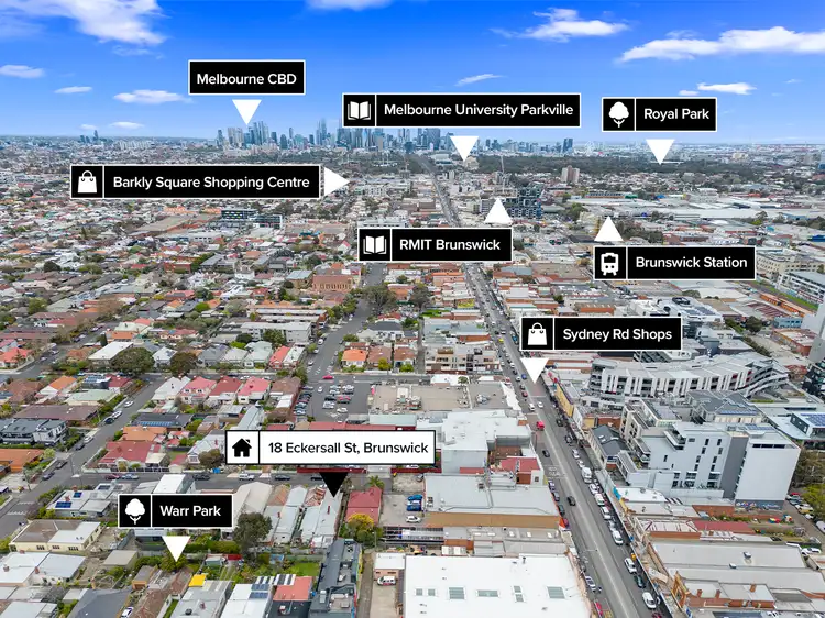 Second view of Homely house listing, 18 Eckersall Street, Brunswick VIC 3056