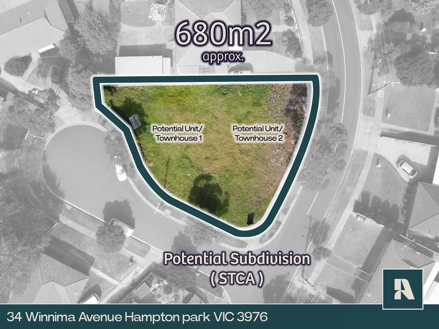 Main view of Homely land listing, 34 Winnima Avenue, Hampton Park VIC 3976