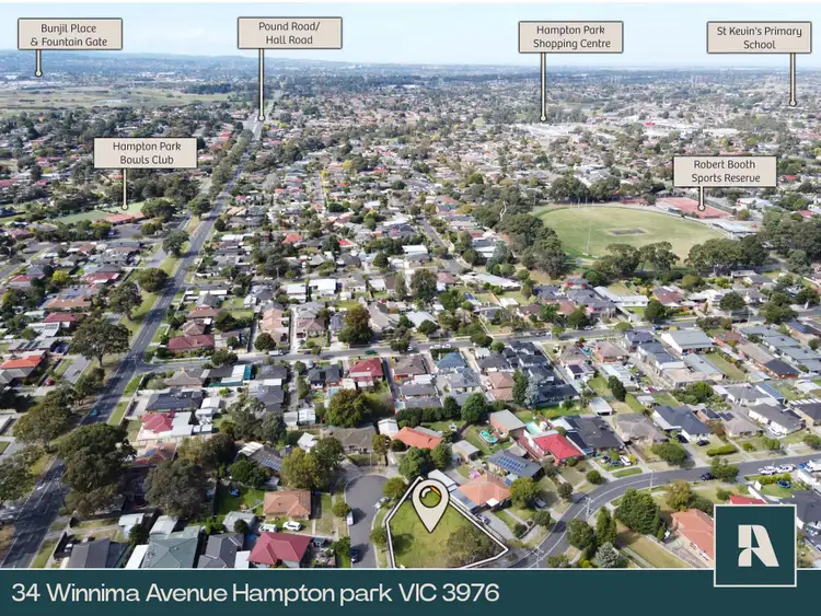 Second view of Homely land listing, 34 Winnima Avenue, Hampton Park VIC 3976